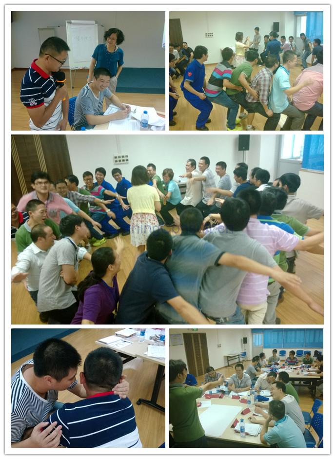 《一线主管沟通技巧体验式培训》某大型饮品有限公司内训